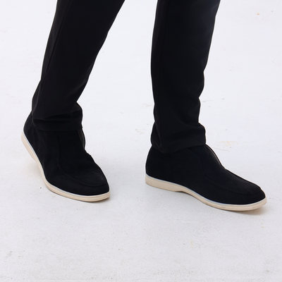 Mocassins hauts en daim Old Money