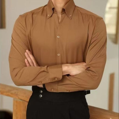 Chemise cintrée style français vieille fortune