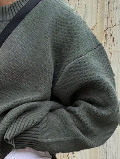 Pull en maille décontracté Old Money