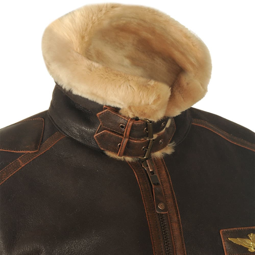 Manteau de pilote élégant Maverick pour hommes