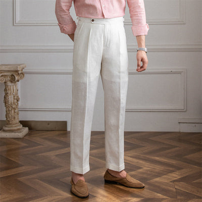 Pantalon en lin Celio