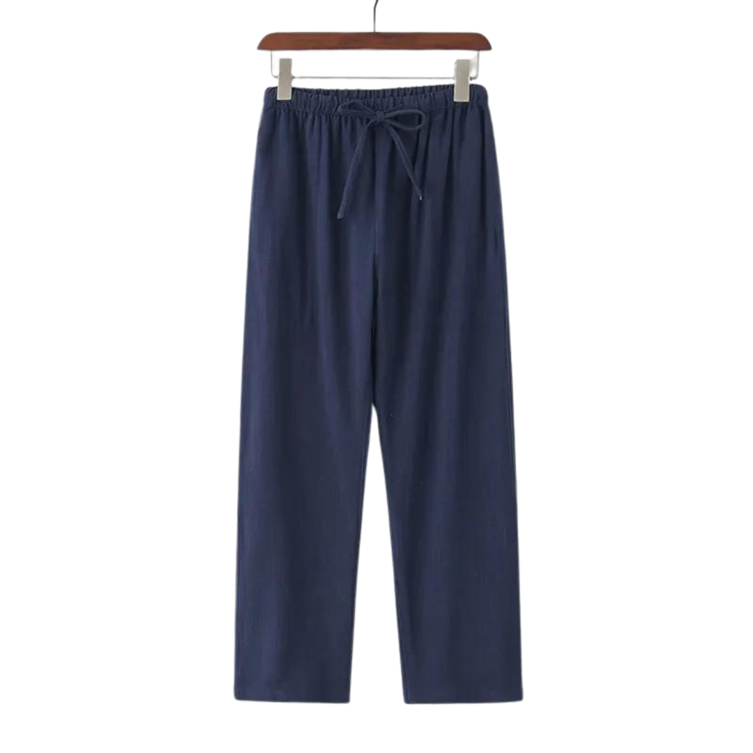 Pantalon en lin Fez (coupe oversize)