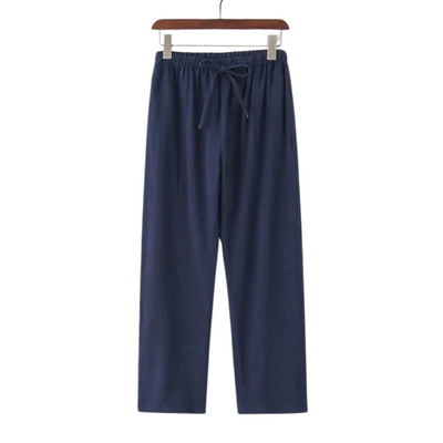Pantalon en lin Fez (coupe oversize)