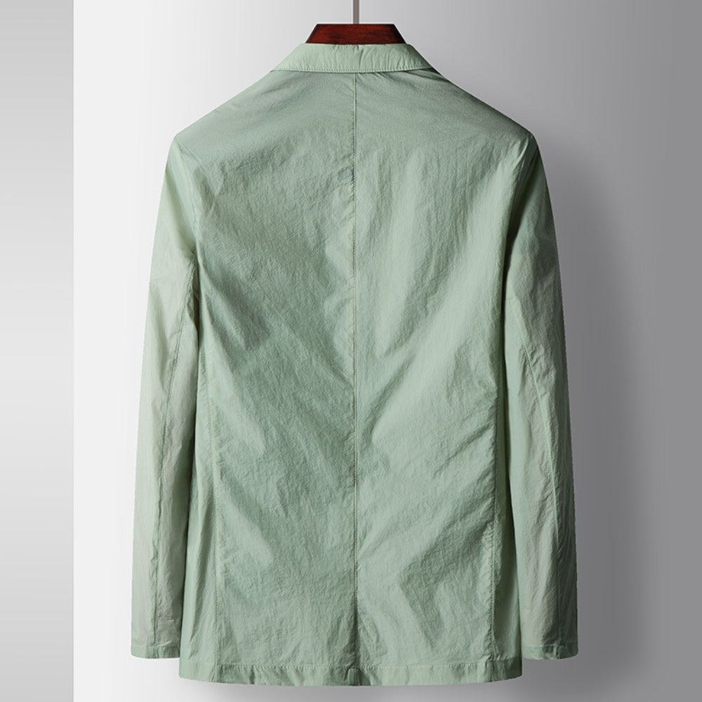Veste de costume Old Money Light Luxury Sun-Proof à simple boutonnage