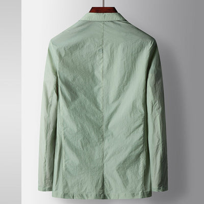Veste de costume Old Money Light Luxury Sun-Proof à simple boutonnage