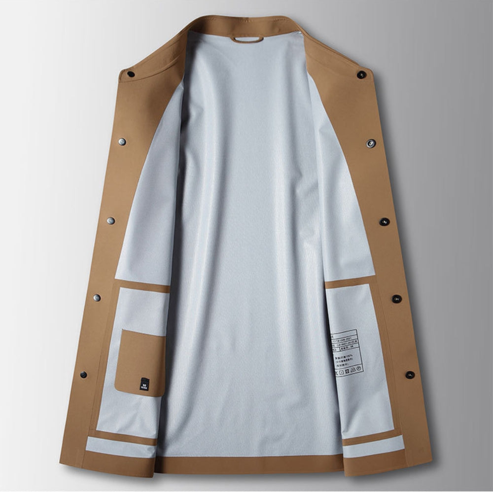 Chemise à revers Old Money, veste d'affaires de luxe sans coutures