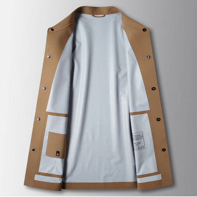 Chemise à revers Old Money, veste d'affaires de luxe sans coutures