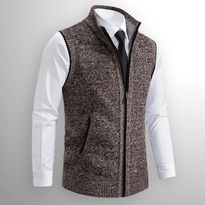 Gilet sans manches zippé Harrison
