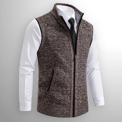 Gilet sans manches zippé Harrison