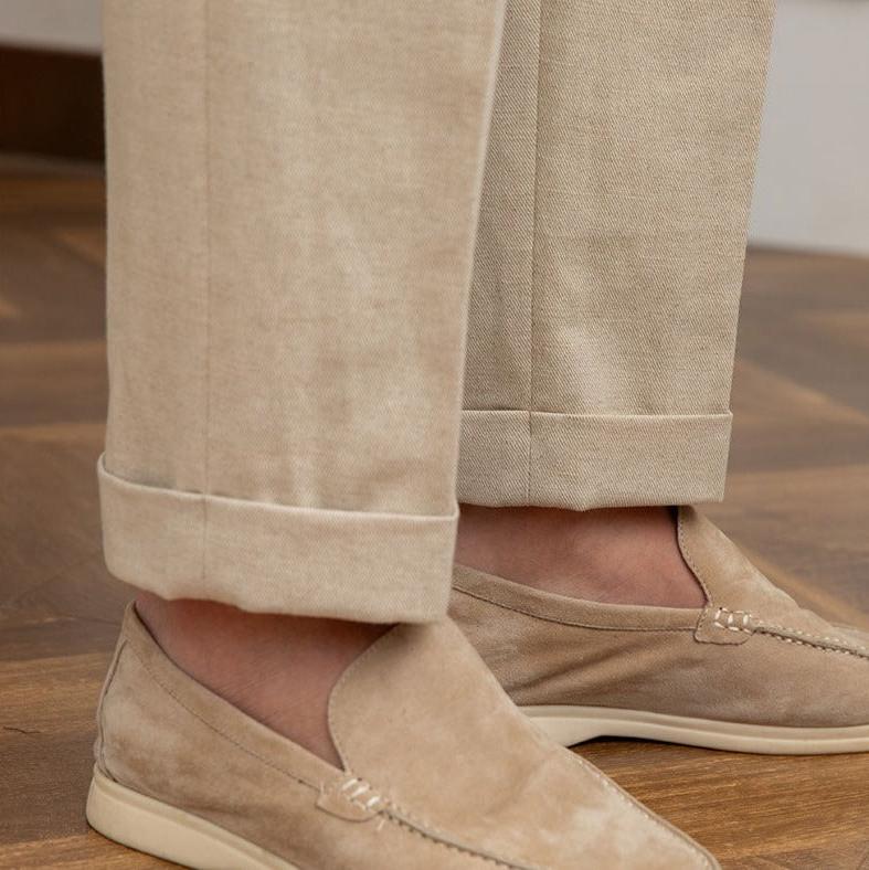 Pantalon en lin Santo