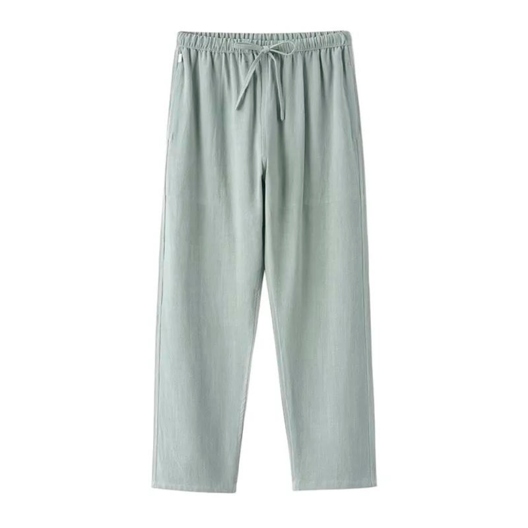 Pantalon en lin Fez (coupe oversize)
