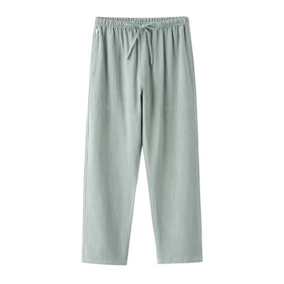 Pantalon en lin Fez (coupe oversize)