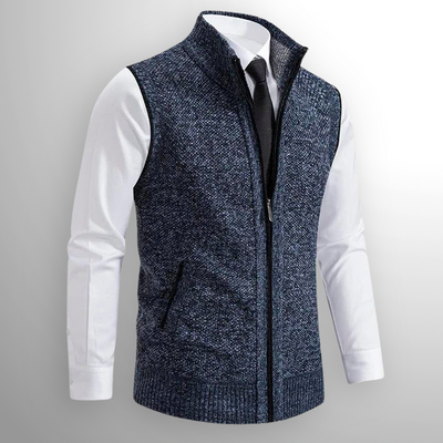 Gilet sans manches zippé Harrison
