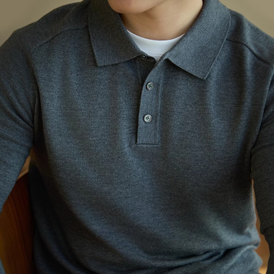 Polo 100 % laine premium