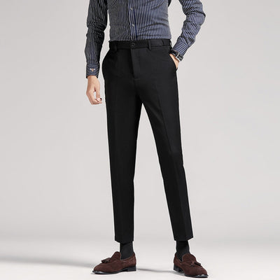 Pantalon de costume gris imperméable Old Money