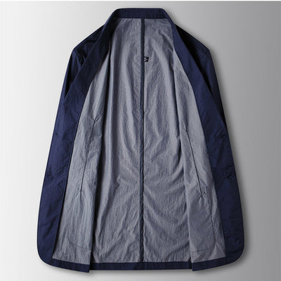Veste de costume Old Money Light Luxury Sun-Proof à simple boutonnage