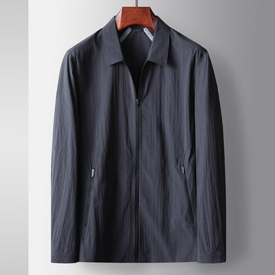 Veste légère sans coutures à revers Old Money