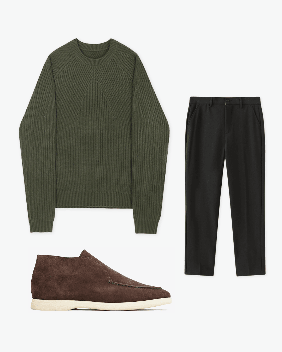 Tenue de gentleman 16 - Vert olive