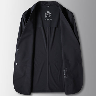 Veste de costume décontractée de luxe Old Money Light