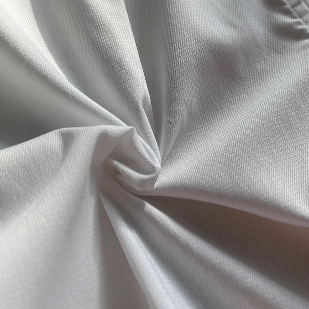 Chemise en bambou à col en V style athlétique italien Old Money