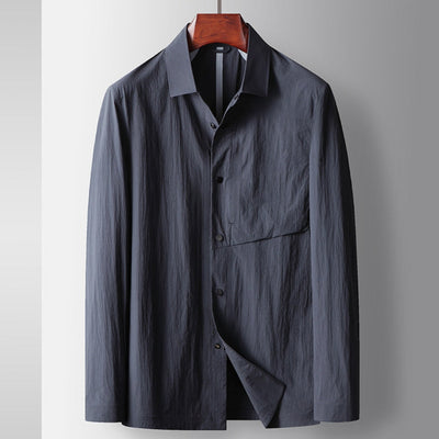 Veste décontractée Old Money à revers infroissable