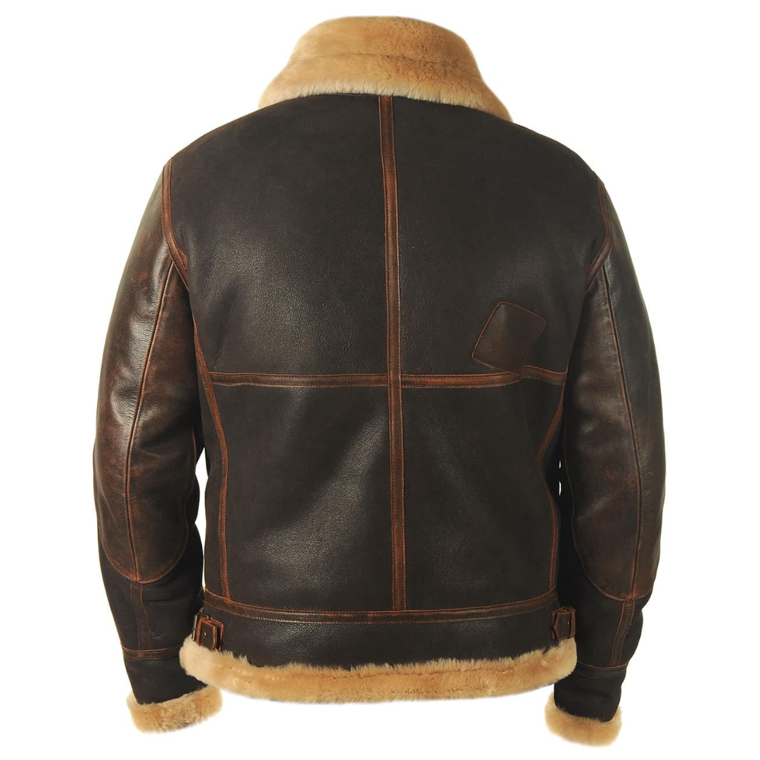 Manteau de pilote élégant Maverick pour hommes