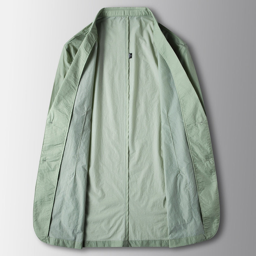 Veste de costume Old Money Light Luxury Sun-Proof à simple boutonnage