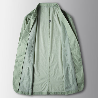 Veste de costume Old Money Light Luxury Sun-Proof à simple boutonnage