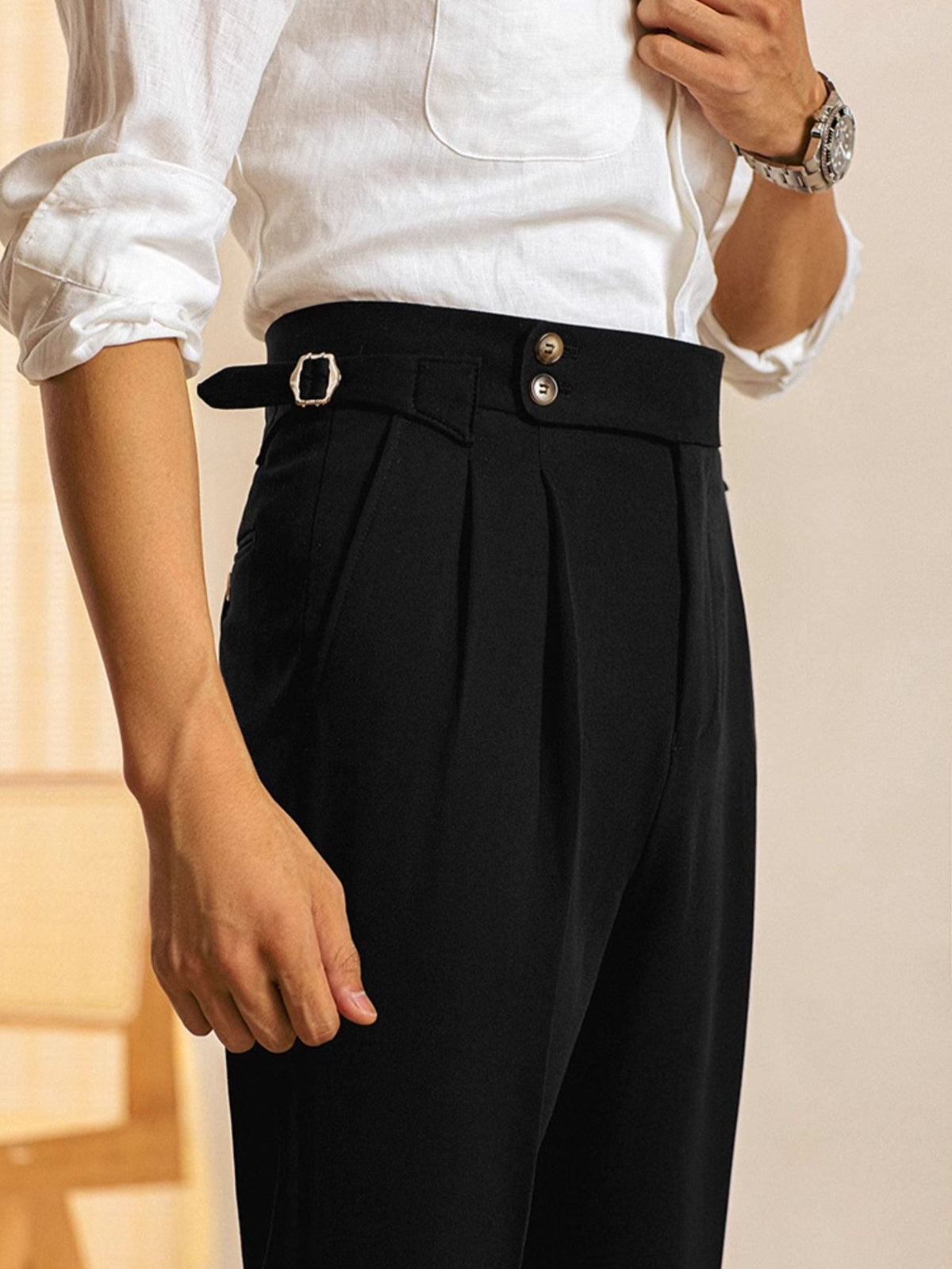 Vieille fortune, vieux argent, costume, pantalon