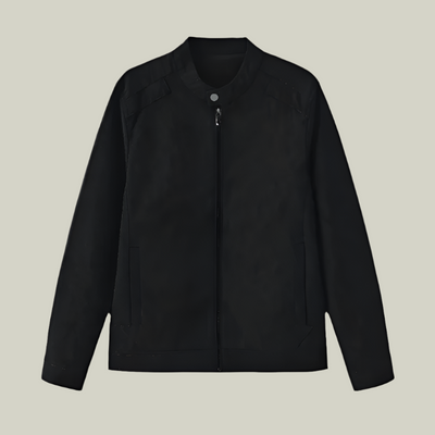 veste en cuir suédé