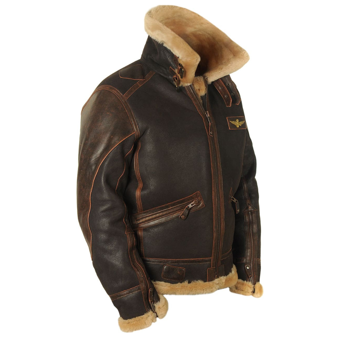 Manteau de pilote élégant Maverick pour hommes