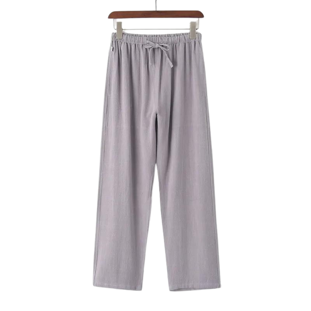 Pantalon en lin Fez (coupe oversize)