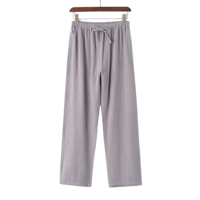 Pantalon en lin Fez (coupe oversize)