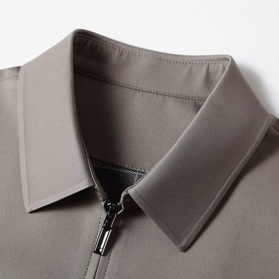 Veste zippée à revers Old Money Business Executive