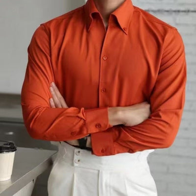 Chemise cintrée style français vieille fortune