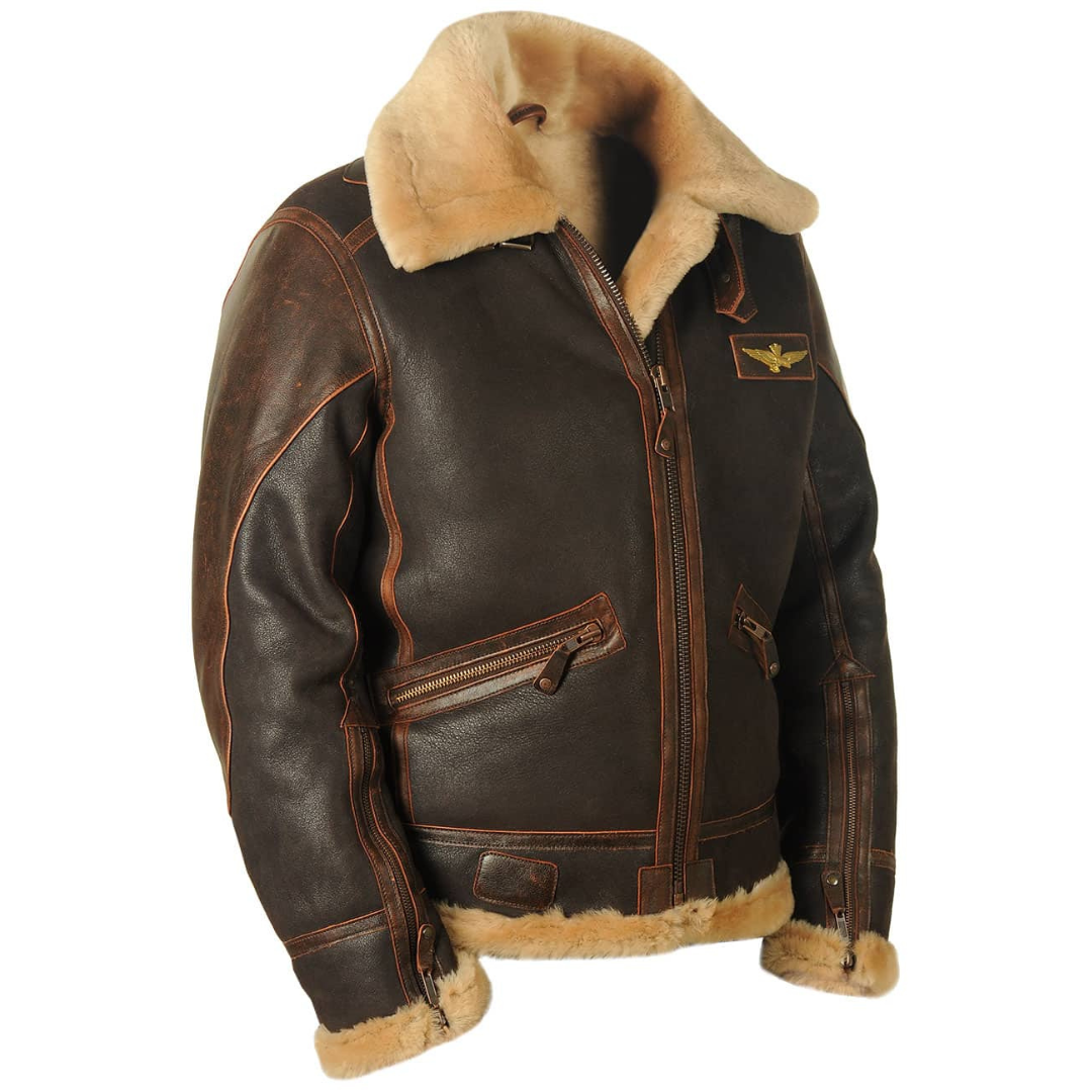 Manteau de pilote élégant Maverick pour hommes