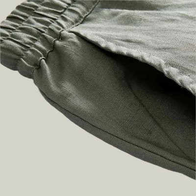 Pantalon en lin (coupe droite)