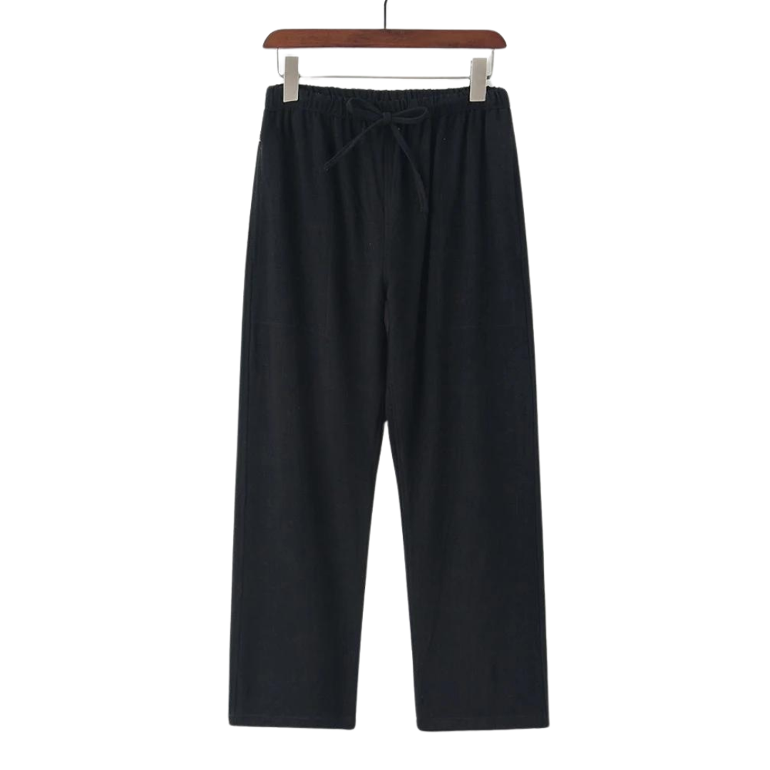 Pantalon en lin Fez (coupe oversize)