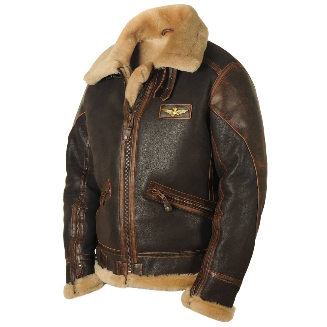 Manteau de pilote élégant Maverick pour hommes