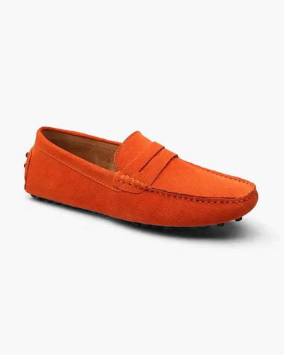 Mocassins de conduite en daim