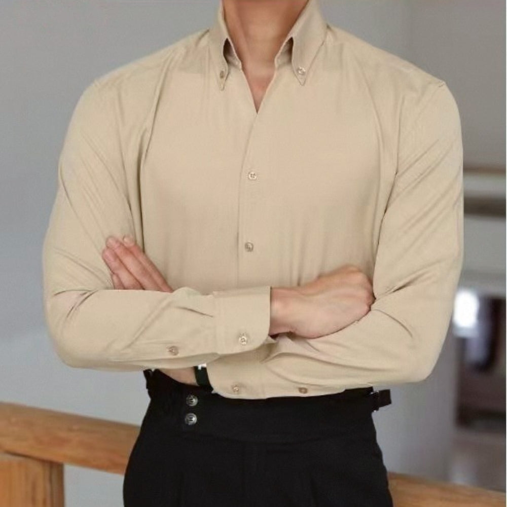 Chemise cintrée style français vieille fortune