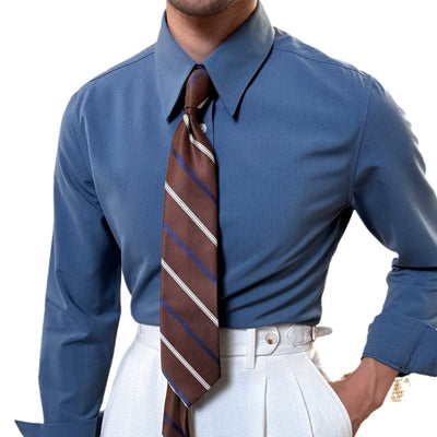 Chemise cintrée style français vieille fortune