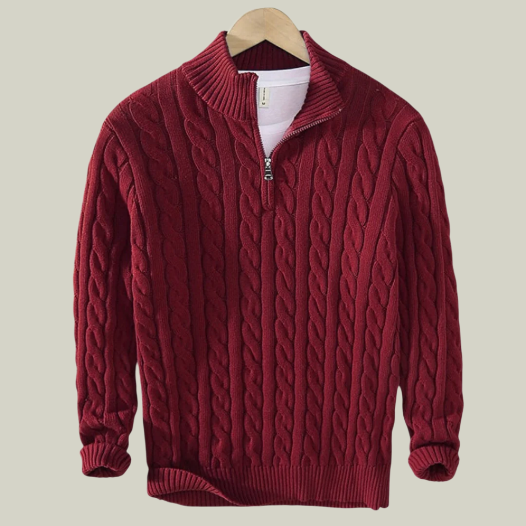 Constance - Pull à demi-zip