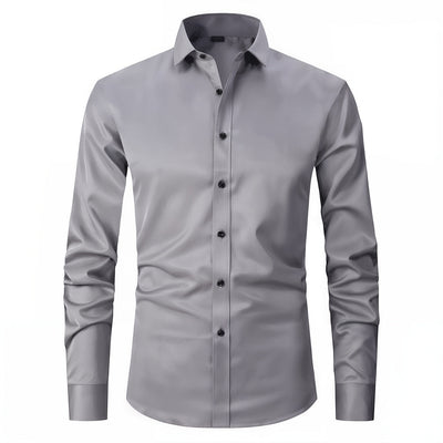 Chemise boutonnée extensible Old Money