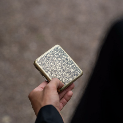 Étui à cigarettes noir