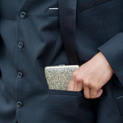 Étui à cigarettes noir