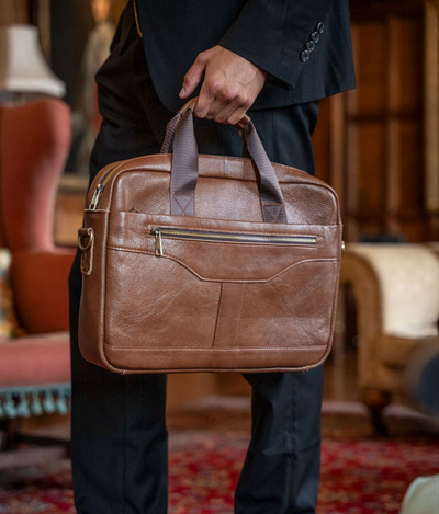 Sac Alfie en cuir véritable