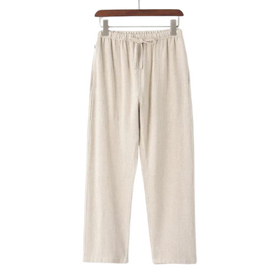 Pantalon en lin Fez (coupe oversize)