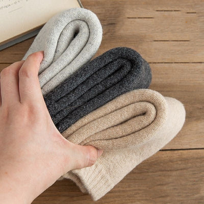 Chaussettes en laine Montreux - Lot de 2