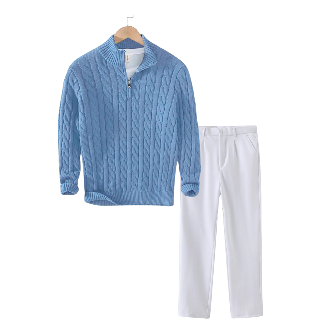 Tenue d'hiver - Promenade sur la Riviera